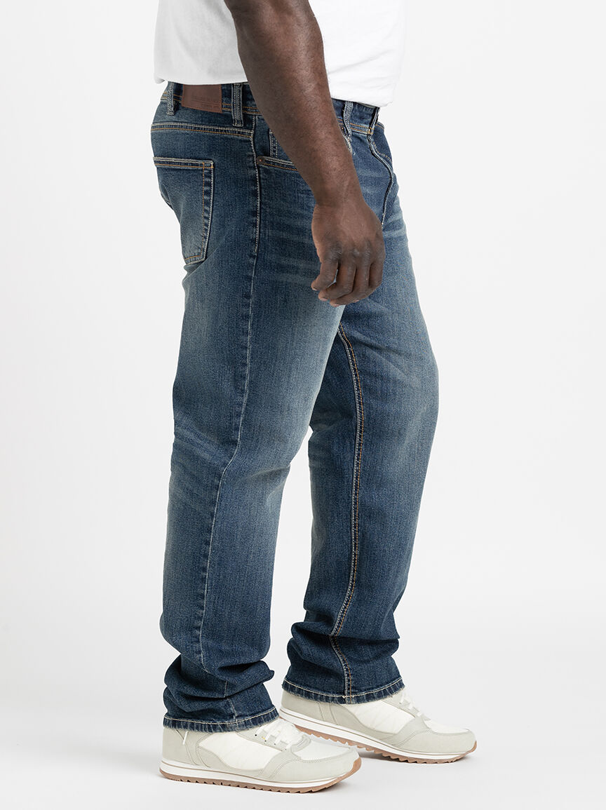 Relaxed cheap straight jeans