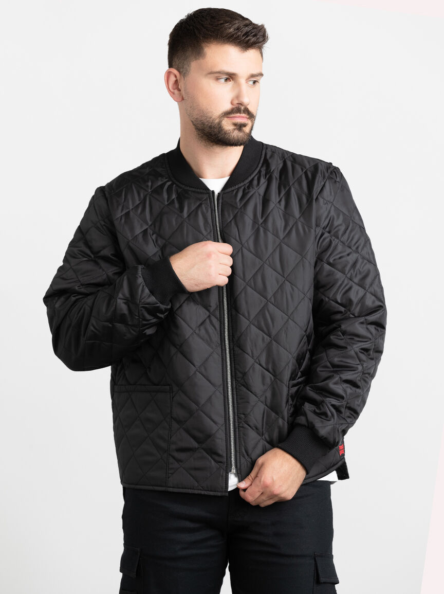 Quilted 2025 freezer jacket