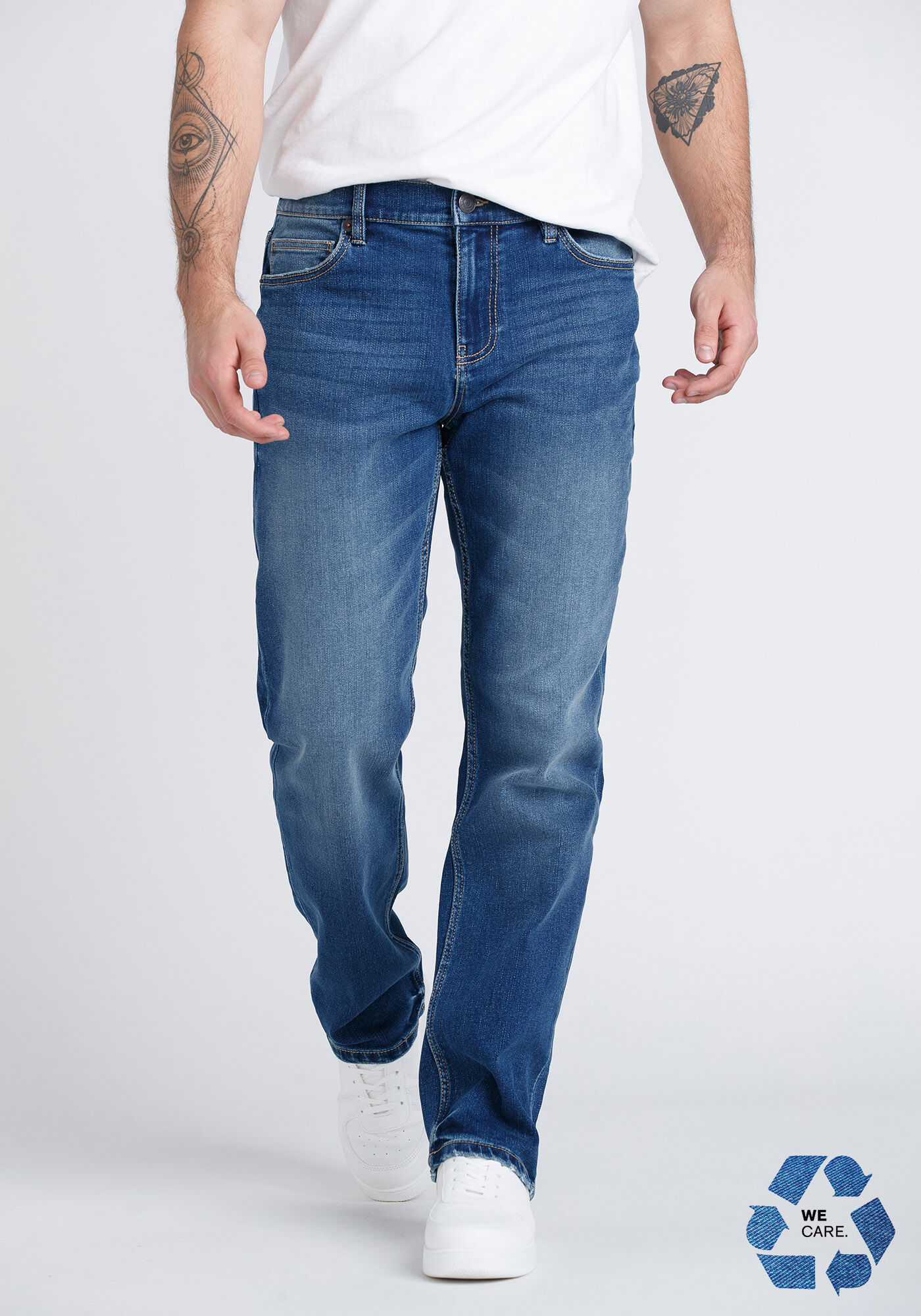 Mens blue best sale slim fit jeans