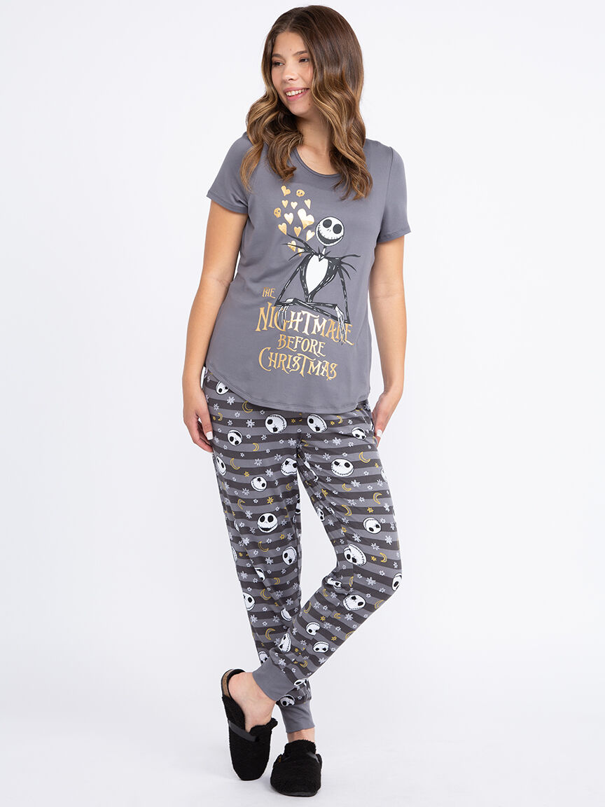 Nightmare before discount christmas womens pjs