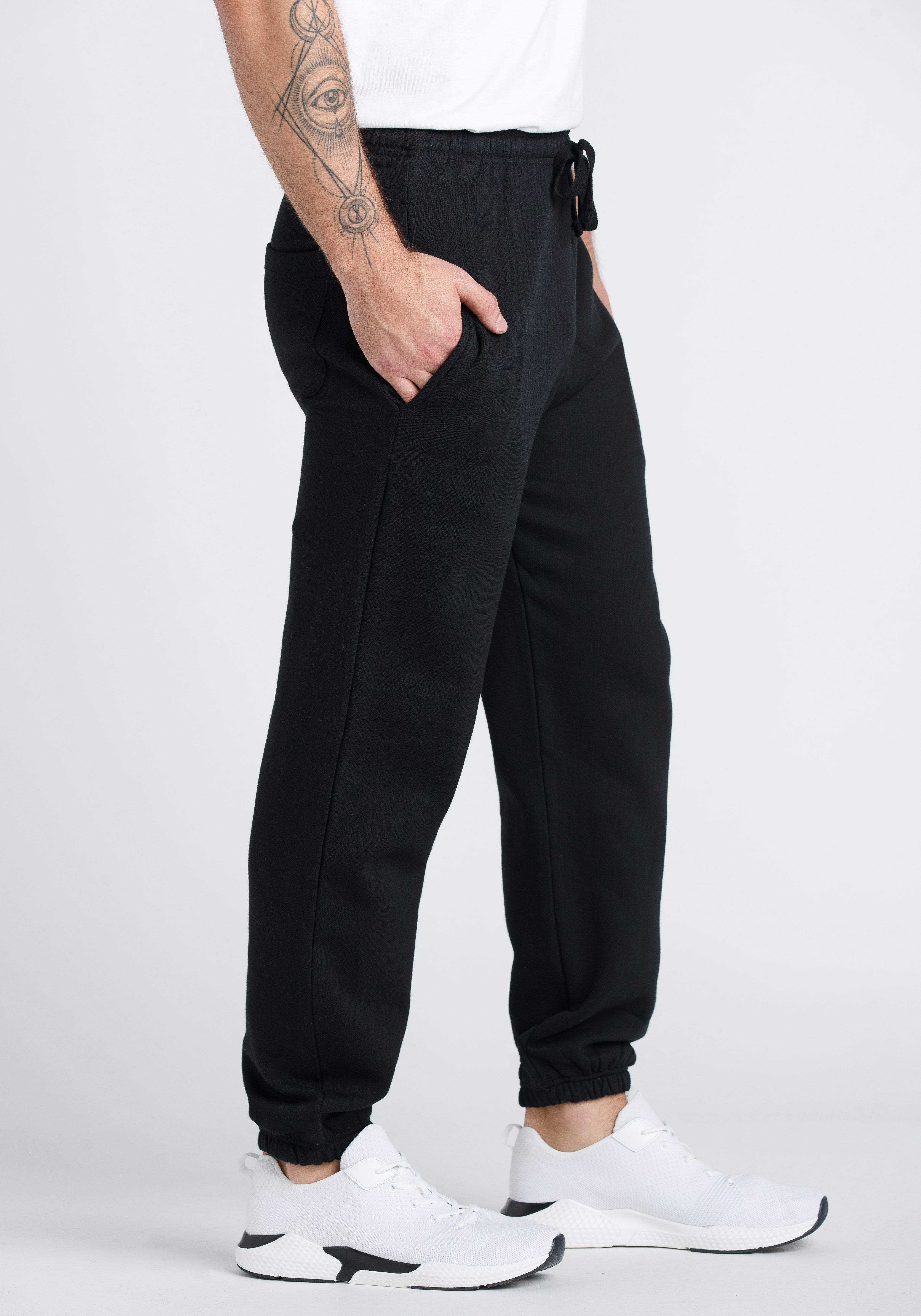 Men s Elastic Bottom Sweatpant Warehouse One