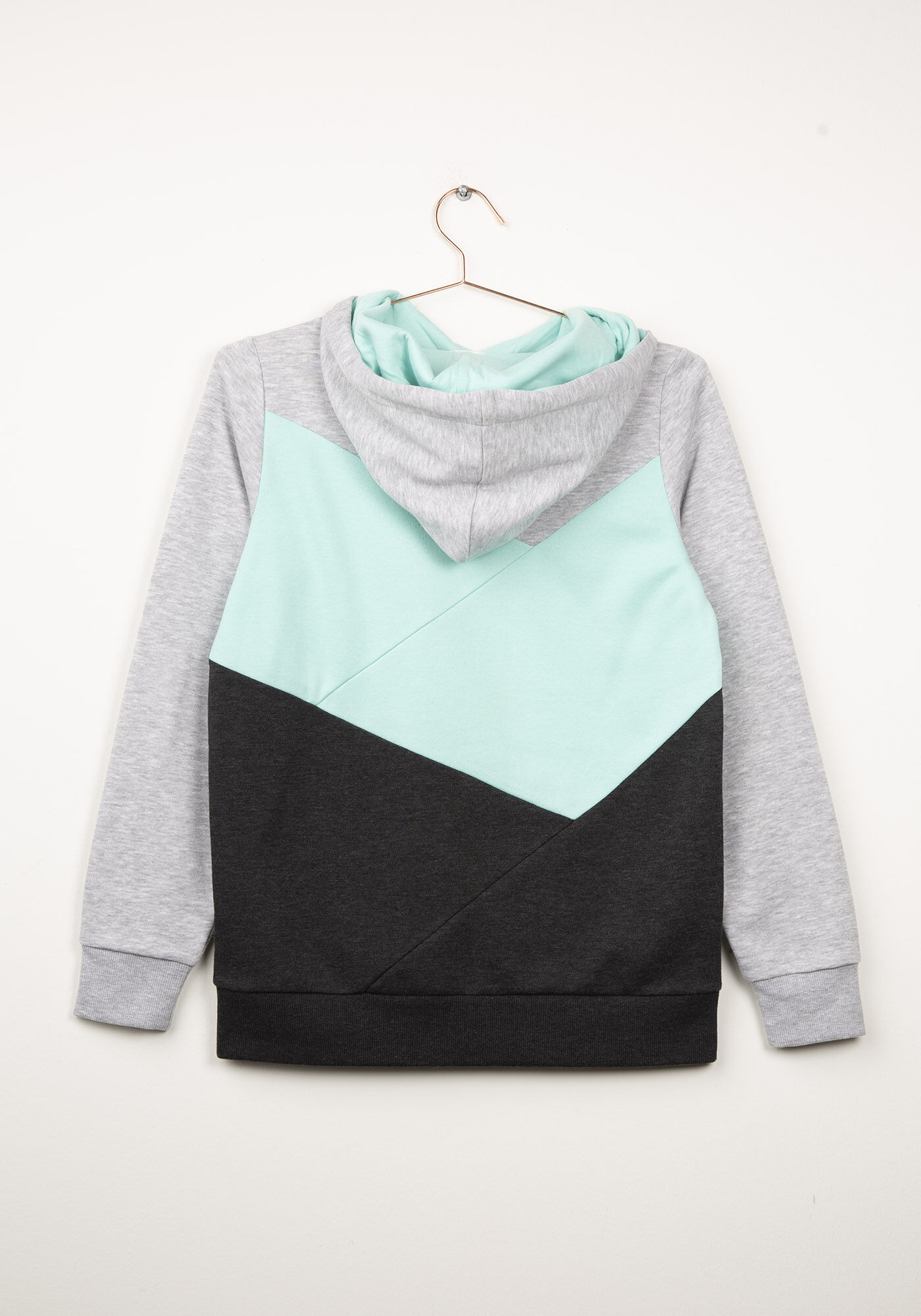 Color block hoodie on sale women's