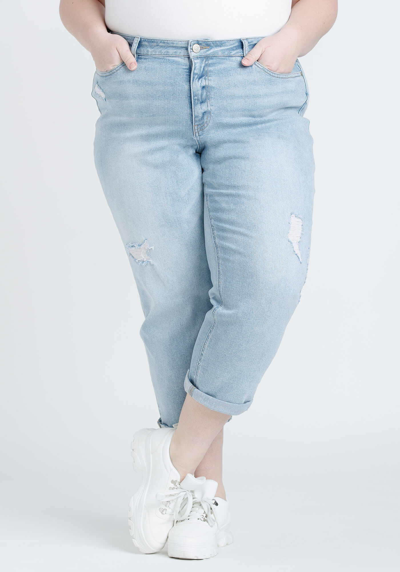 Womens cheap girlfriend jeans