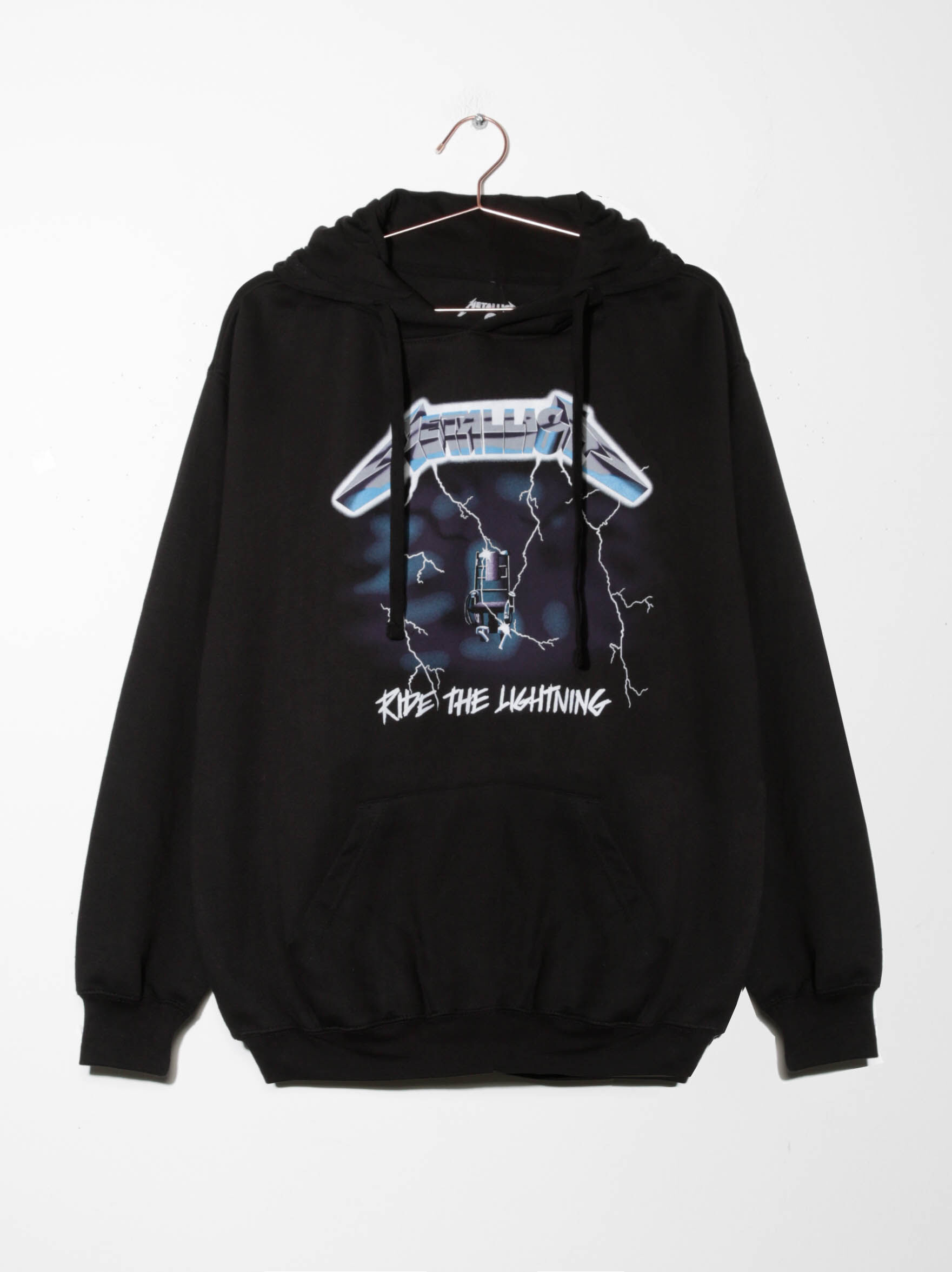 Metallica ride the lightning pullover hoodi sale