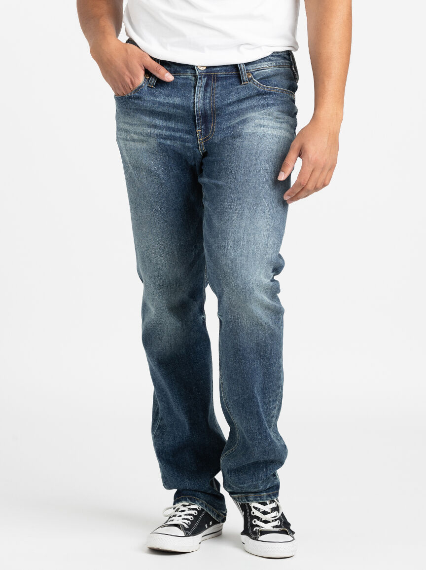 Relaxed store slim jeans