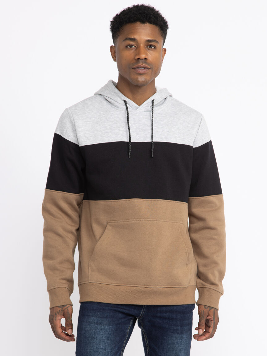 Colour block hoodie hotsell