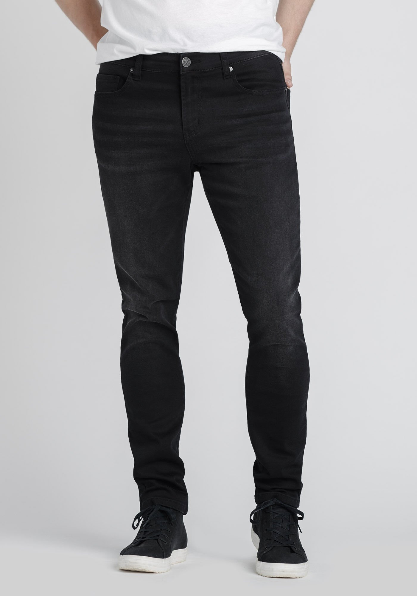 Black washed jeans shops mens