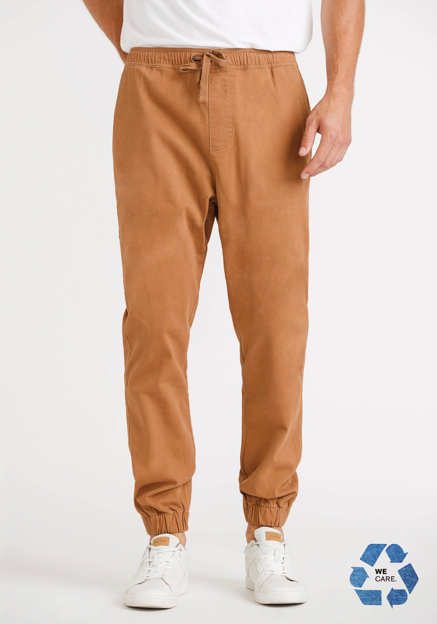 Mens khaki joggers online tall