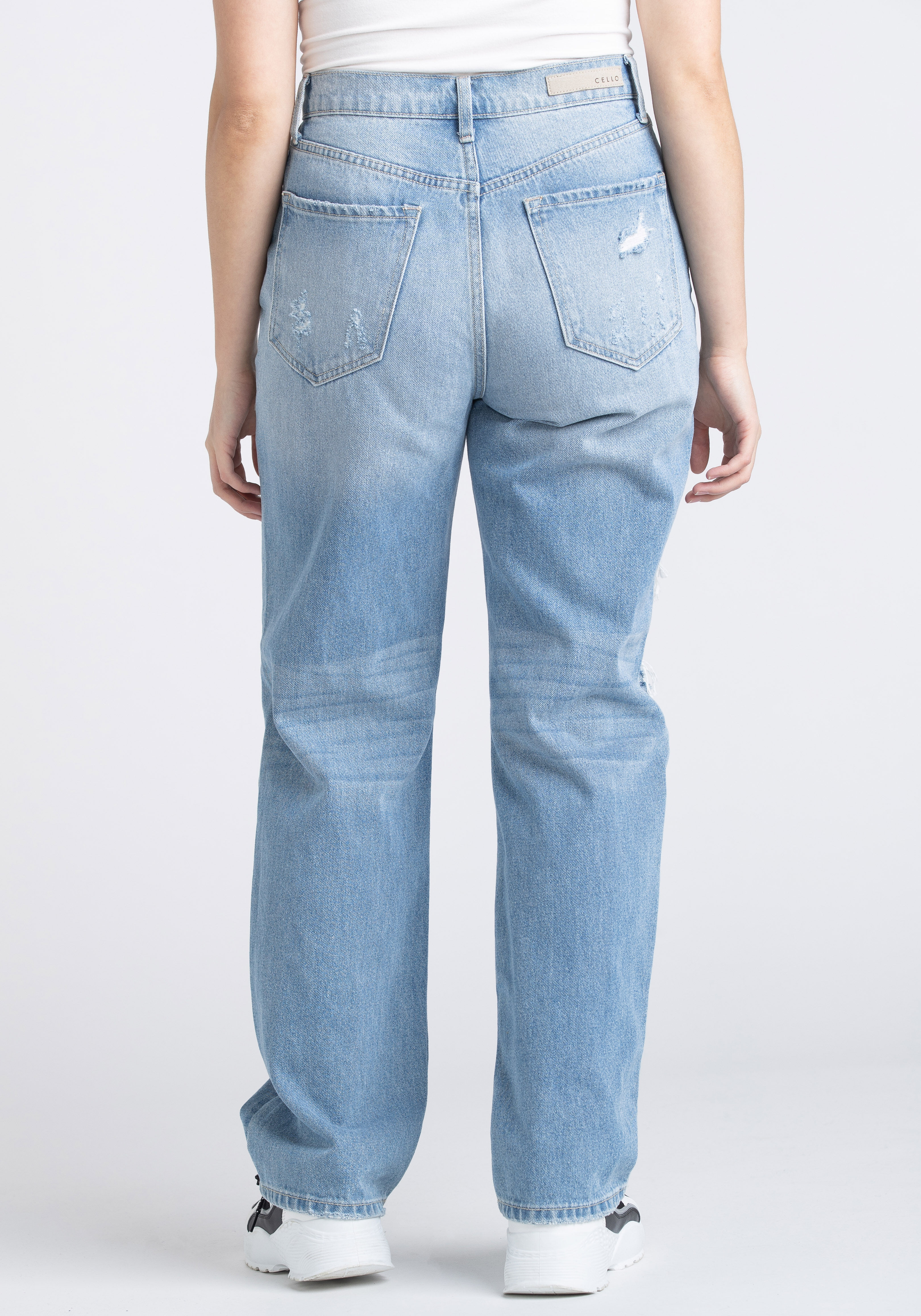 High waisted dad hot sale jeans