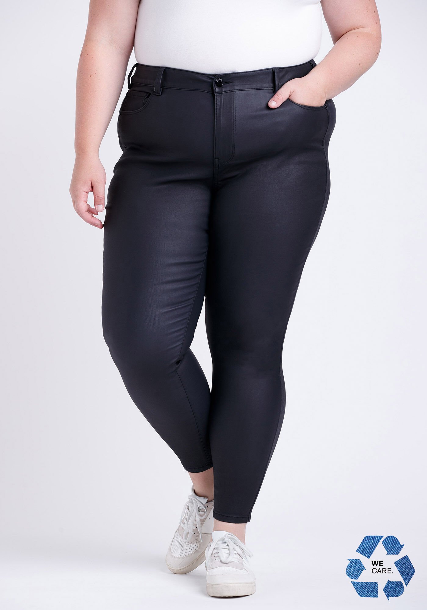 Plus size sale black jeans