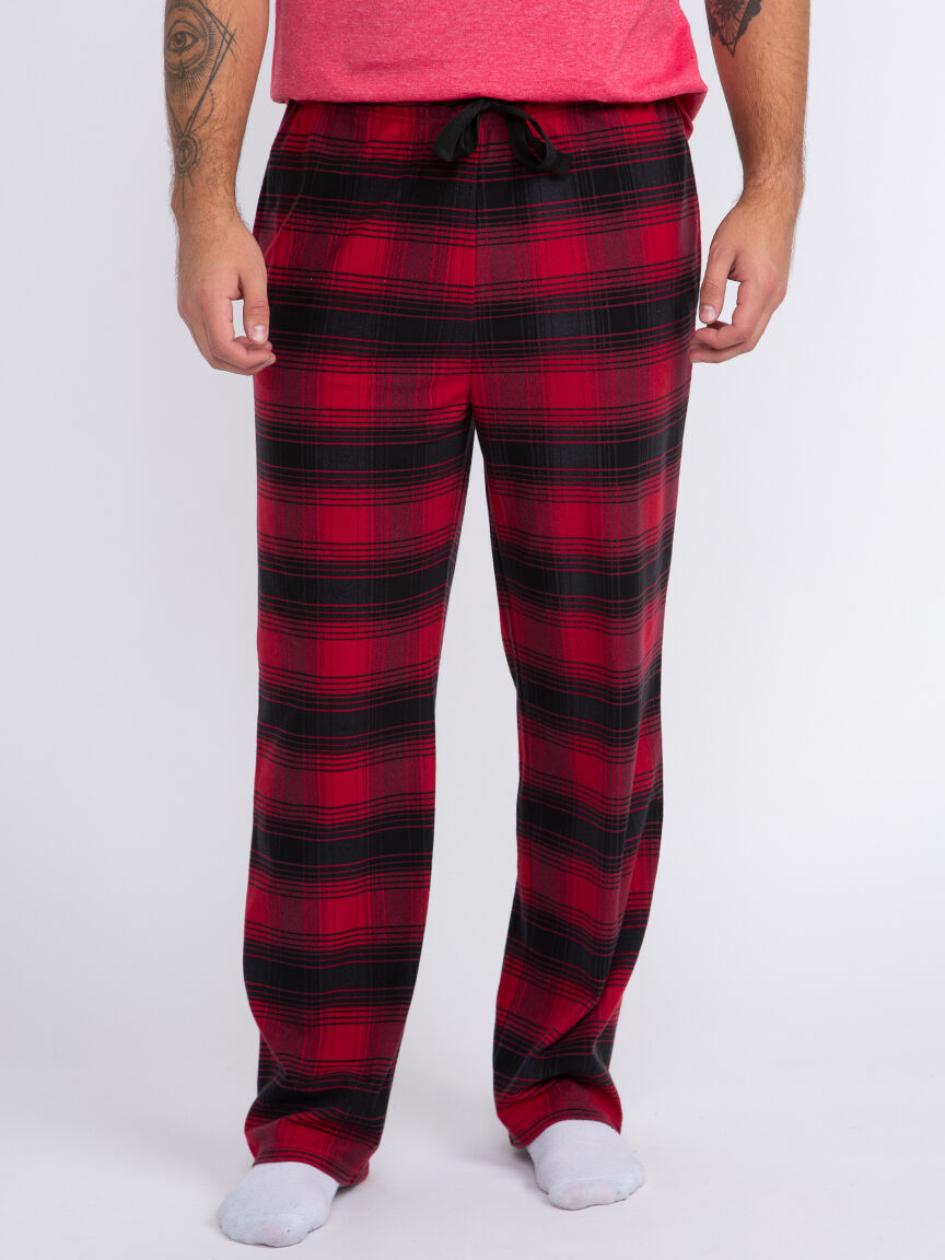 Men's buffalo plaid on sale joggers