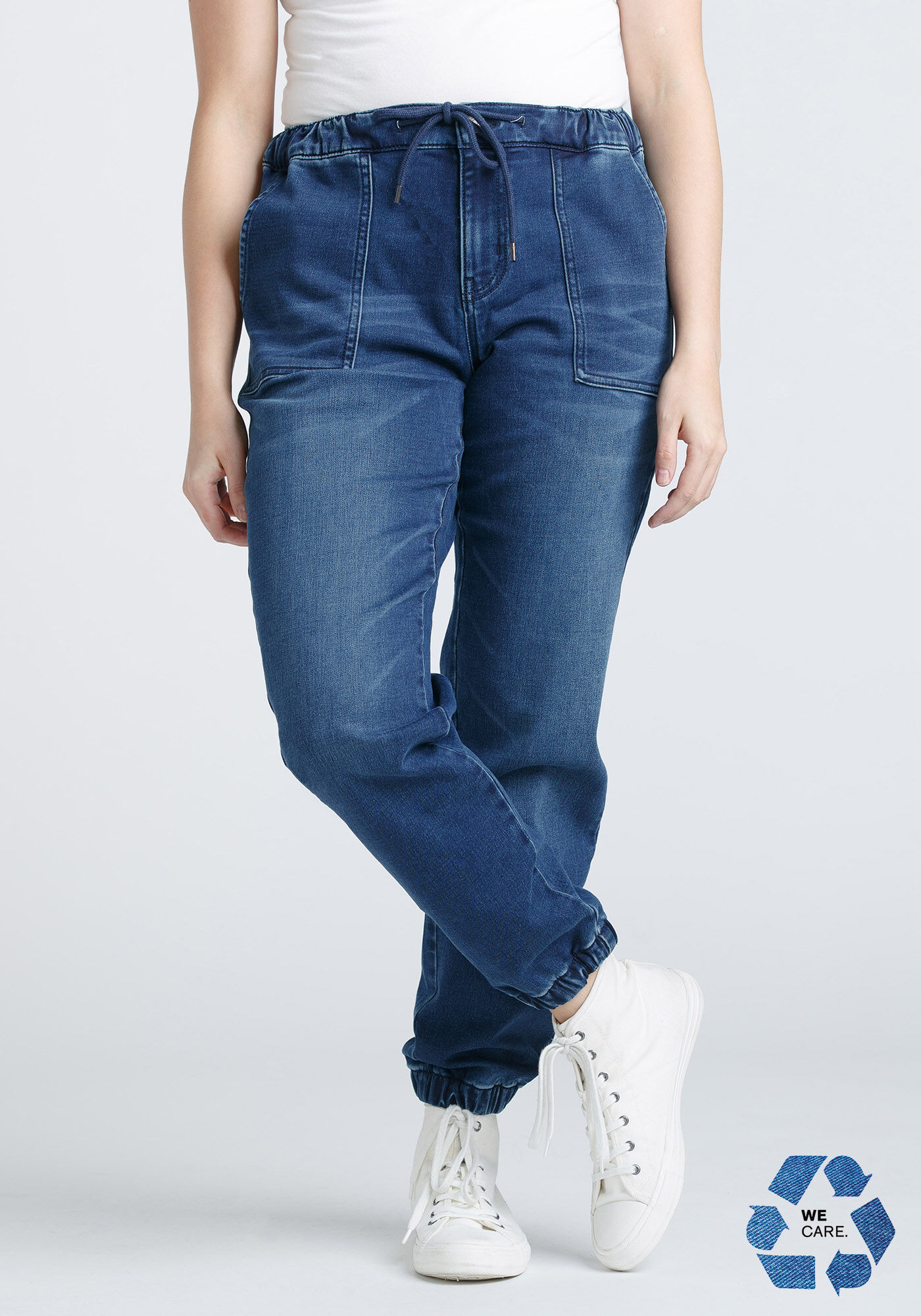 Jogger jeans best sale with shirt