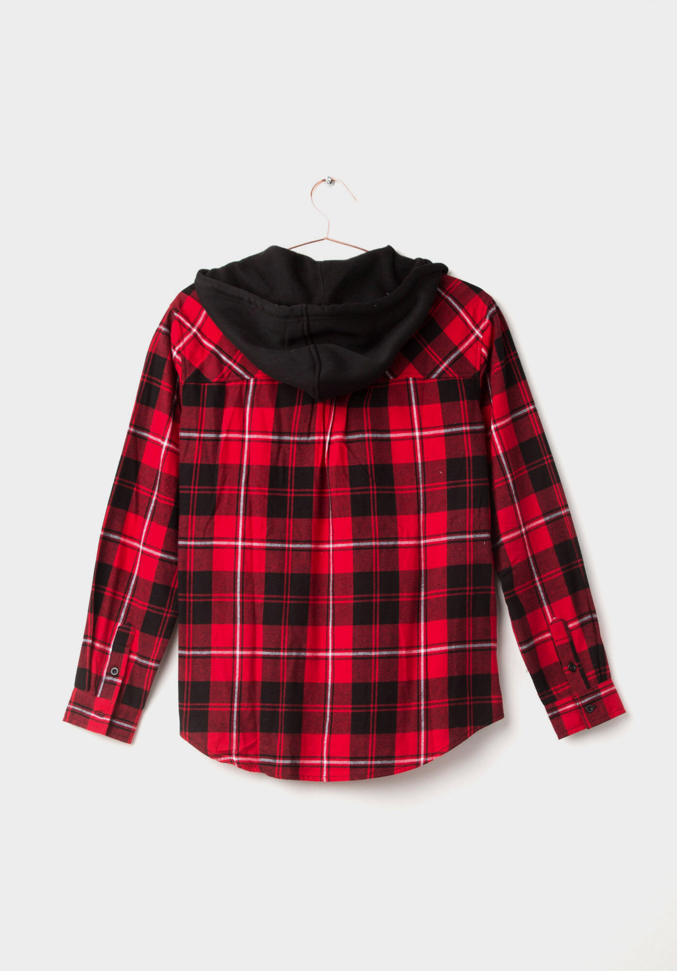 Buffalo plaid hoodie women's sale