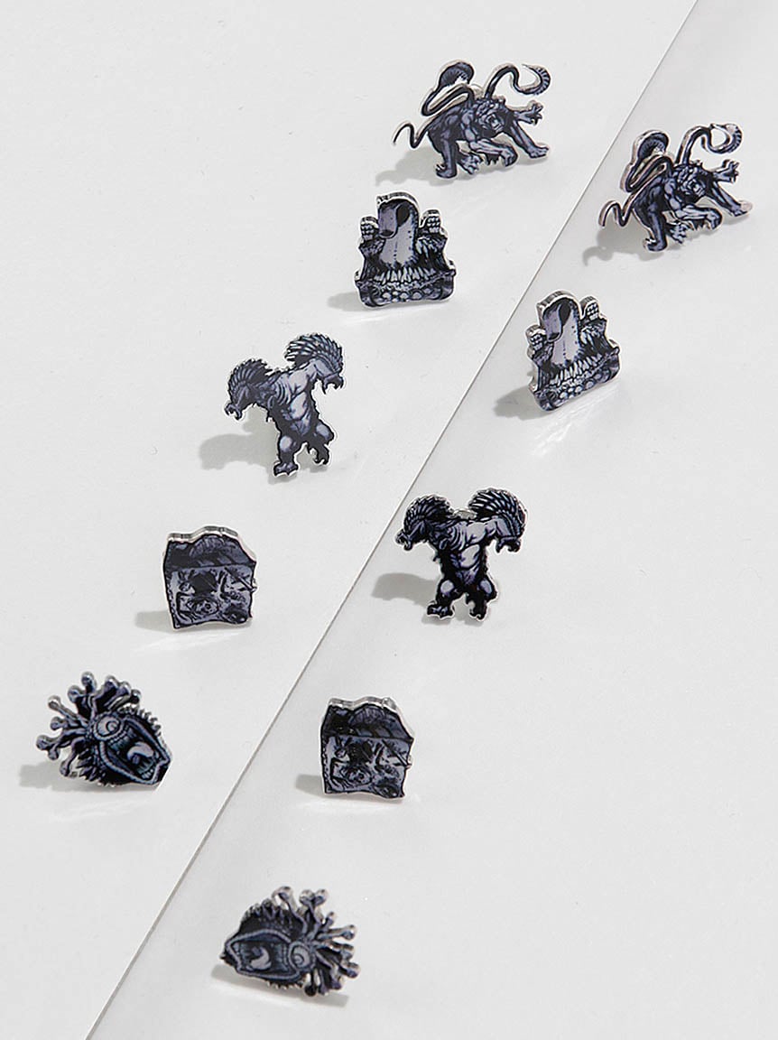 D&D Earring Studs