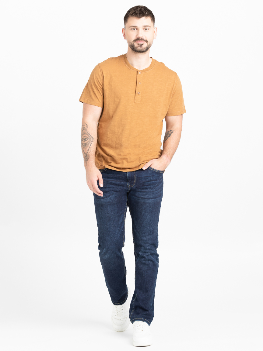 Men's Indigo Relaxed Slim Jeans