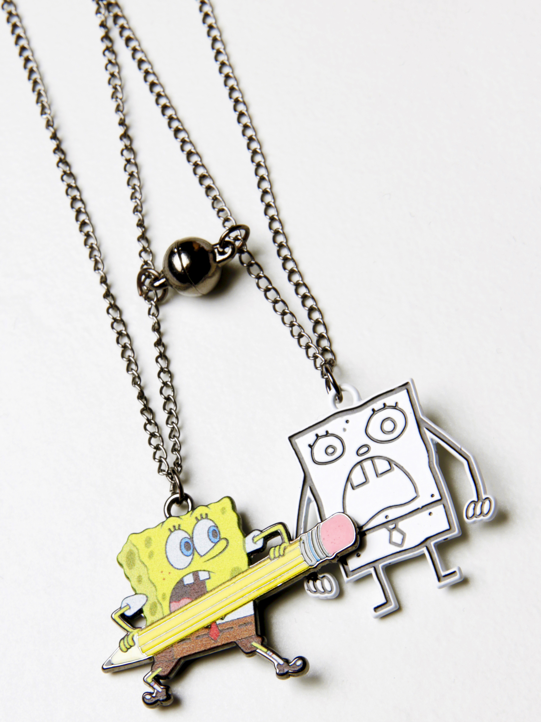 Women's Sponge Bob BFF Necklace