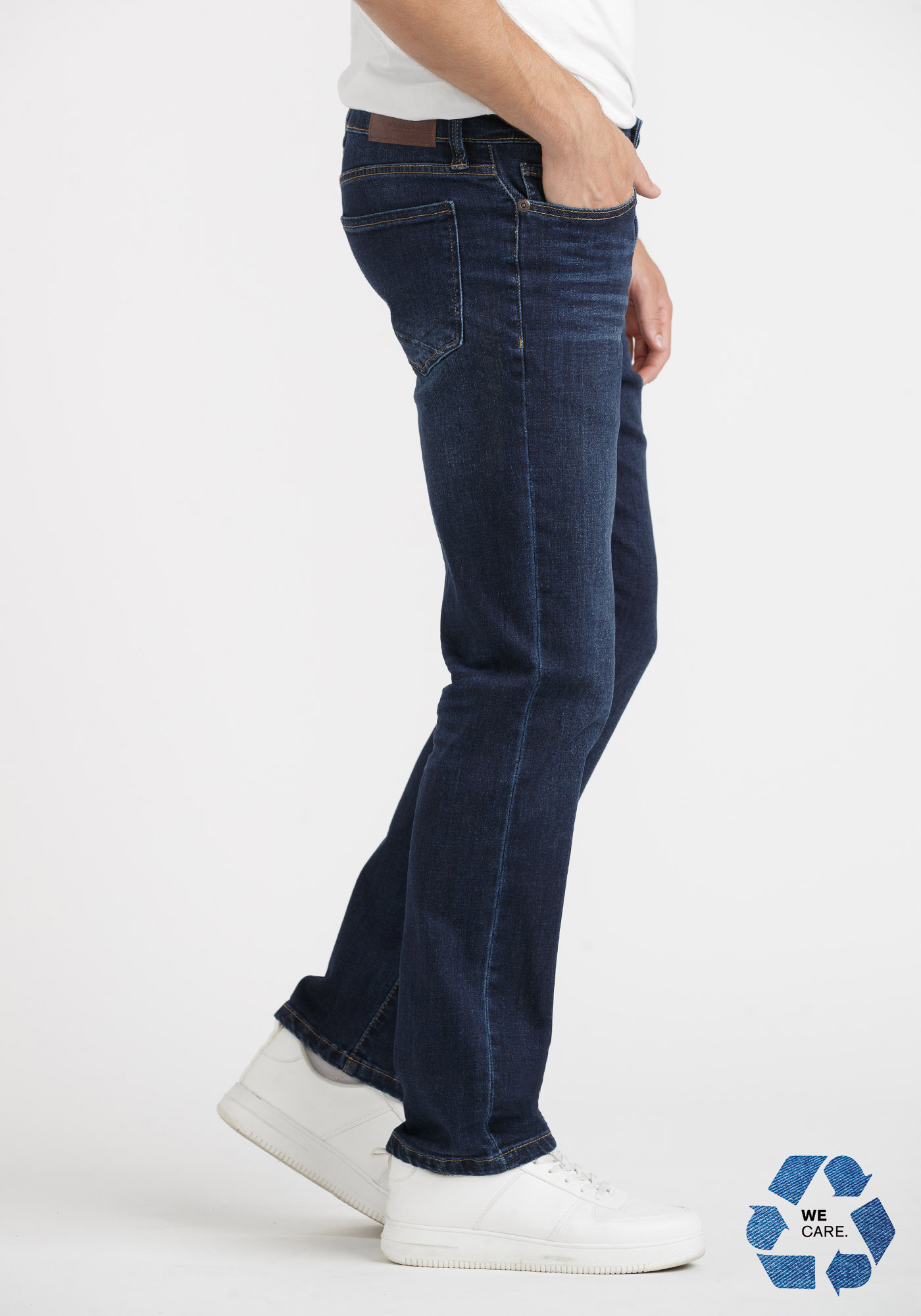 RM Williams Mens 'Dusty' Indigo Wash Slim Fit Denim Jeans