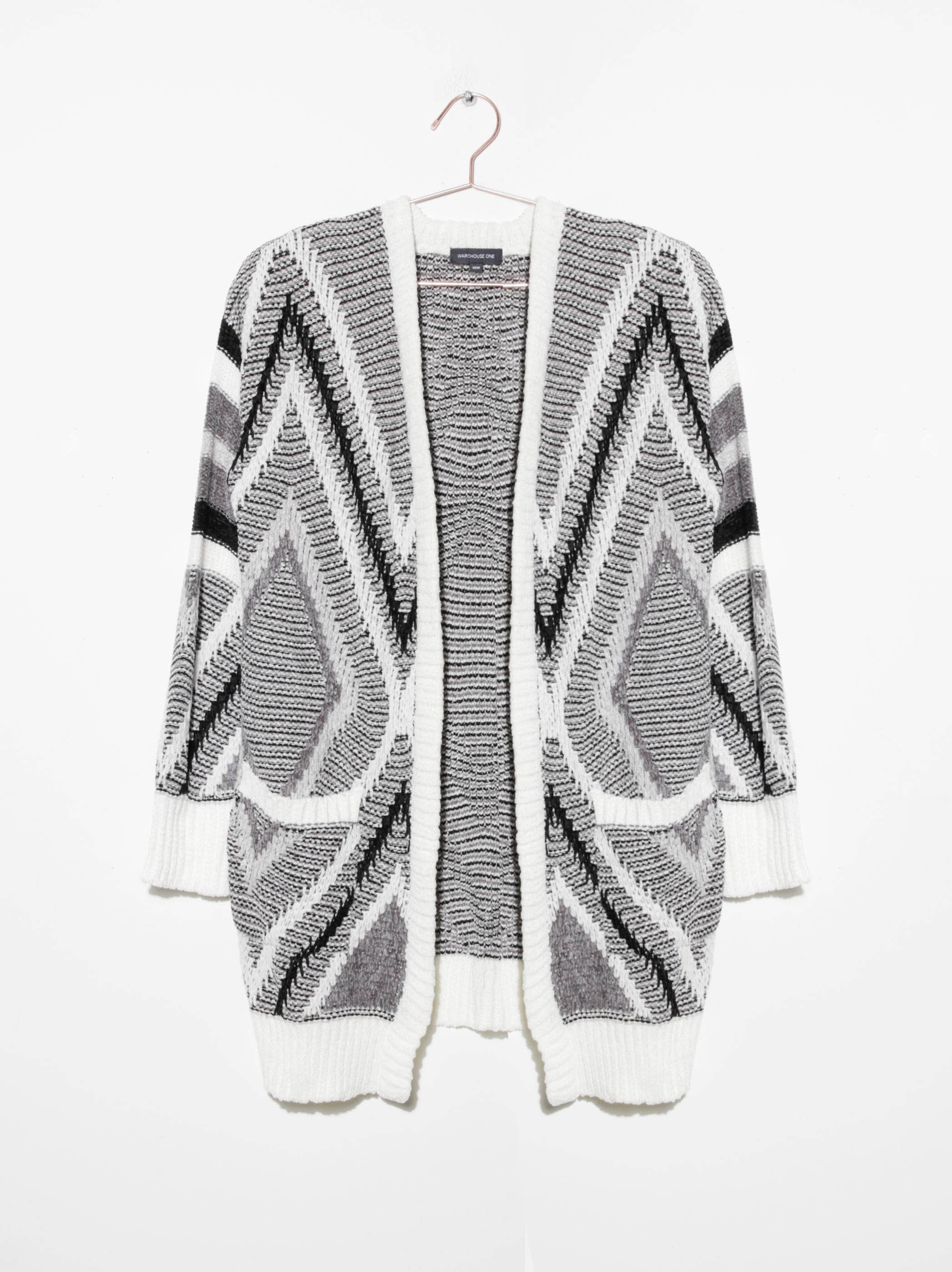 Women's Geometric Cardigan