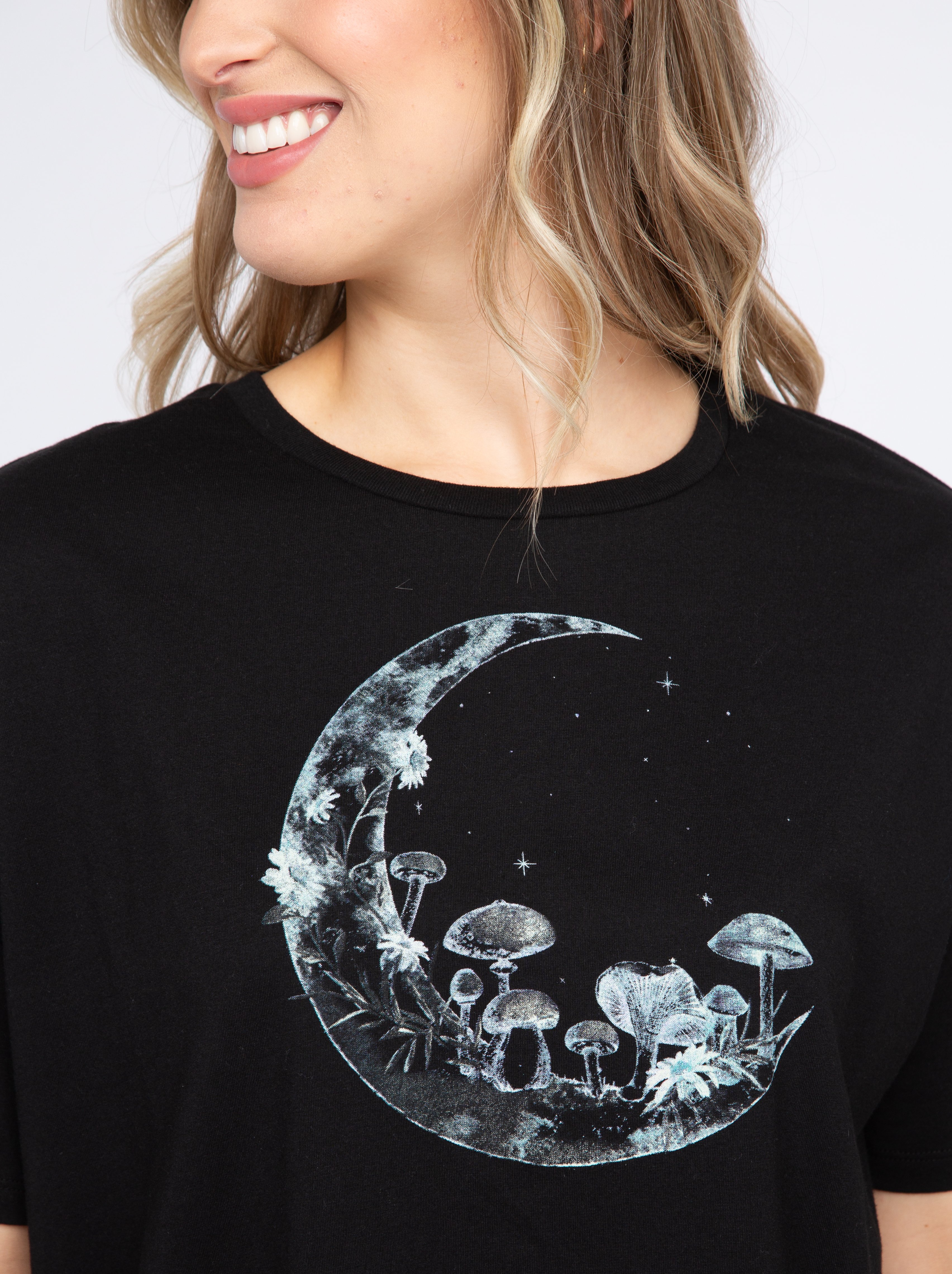 Women's Moon Oversized Tee