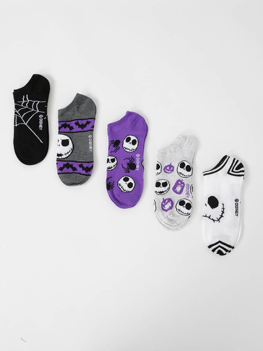 Women's Nightmare Before Christmas Halloween No Show Socks