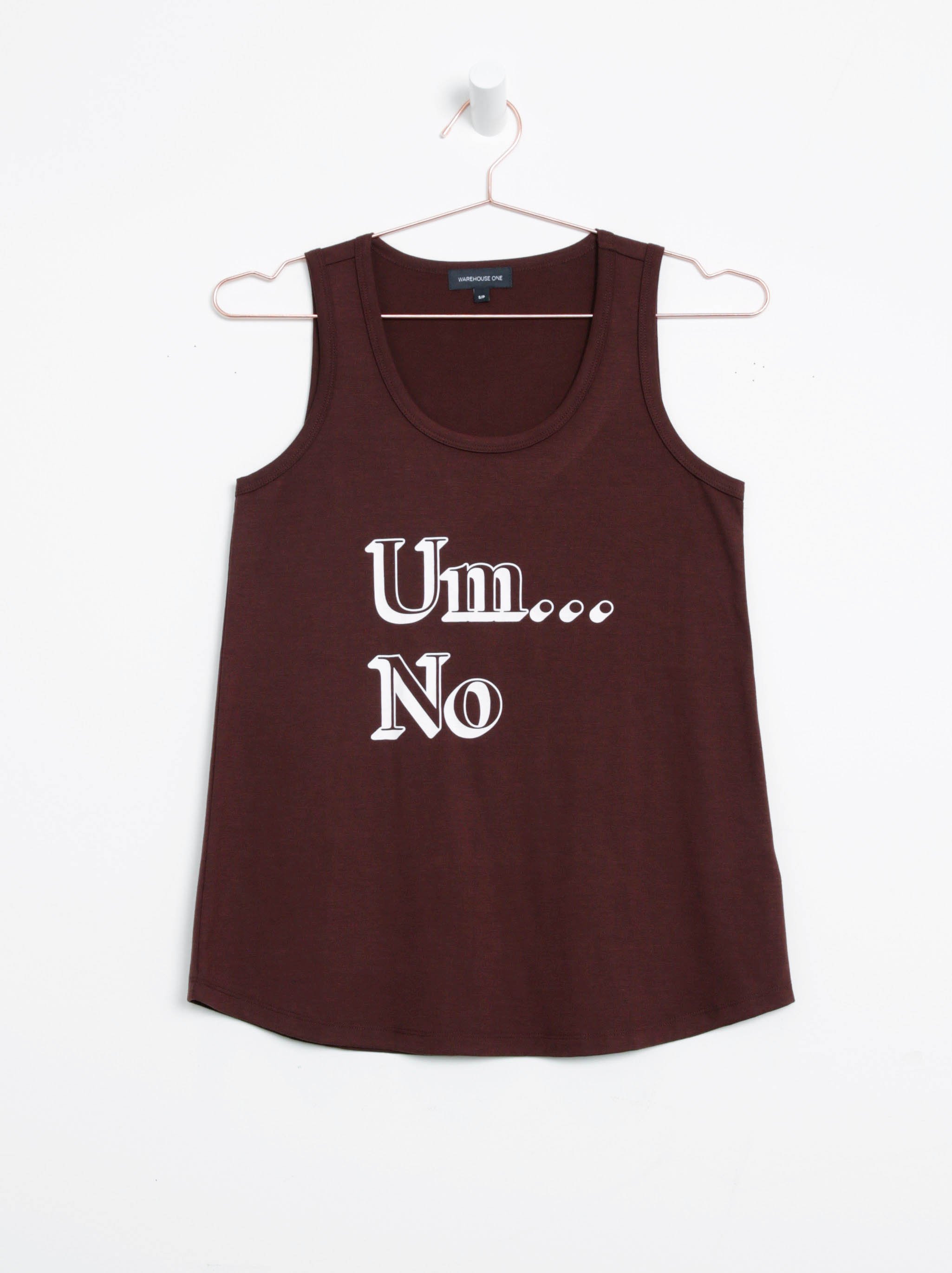 Women's Um No Scoop Neck Tank