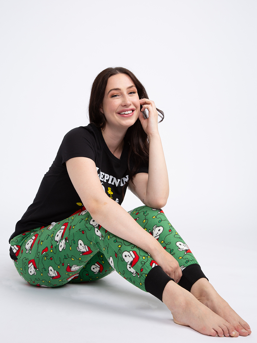 Women's Snoopy Sleep Jogger