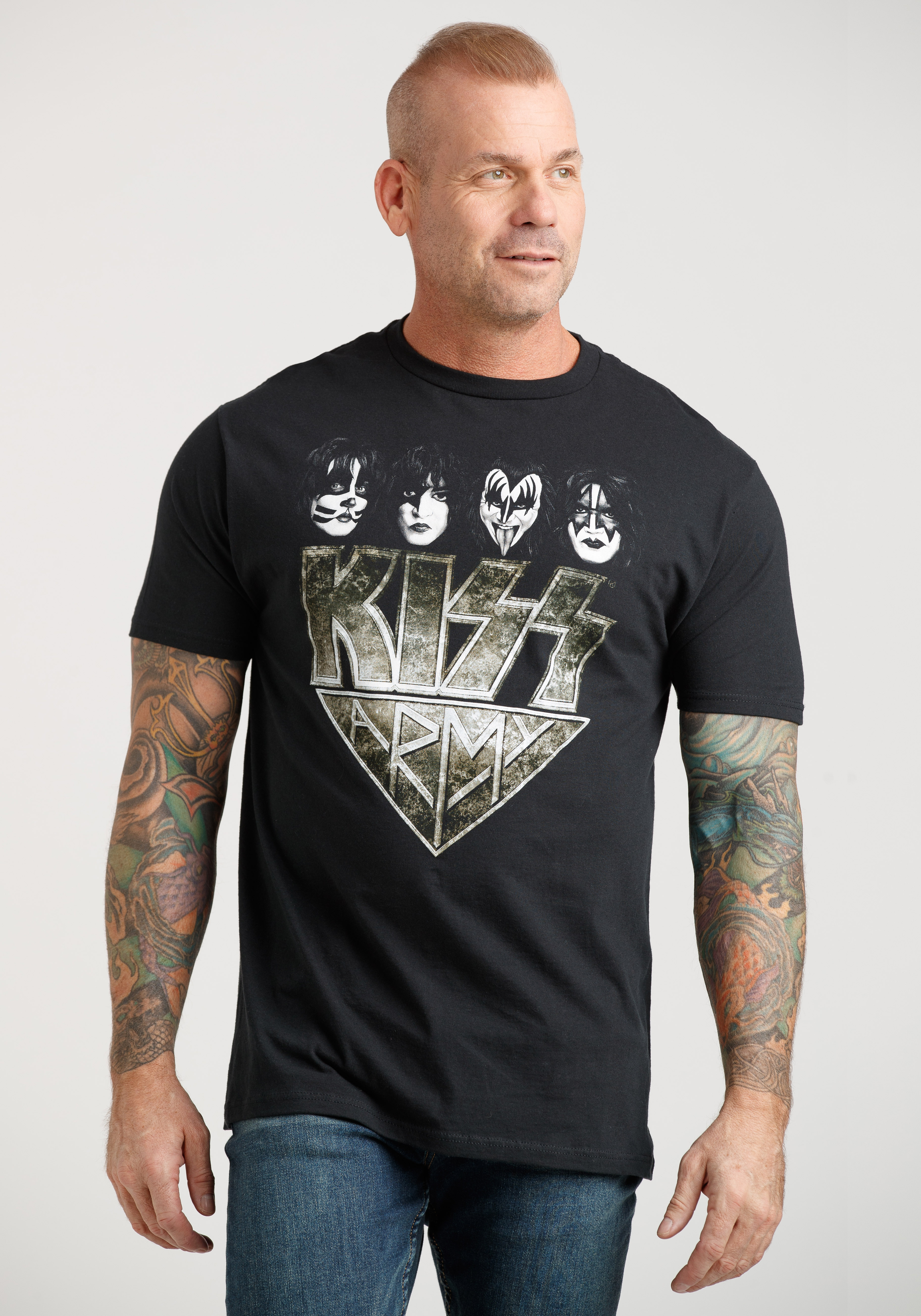 Men's Kiss Army Tee