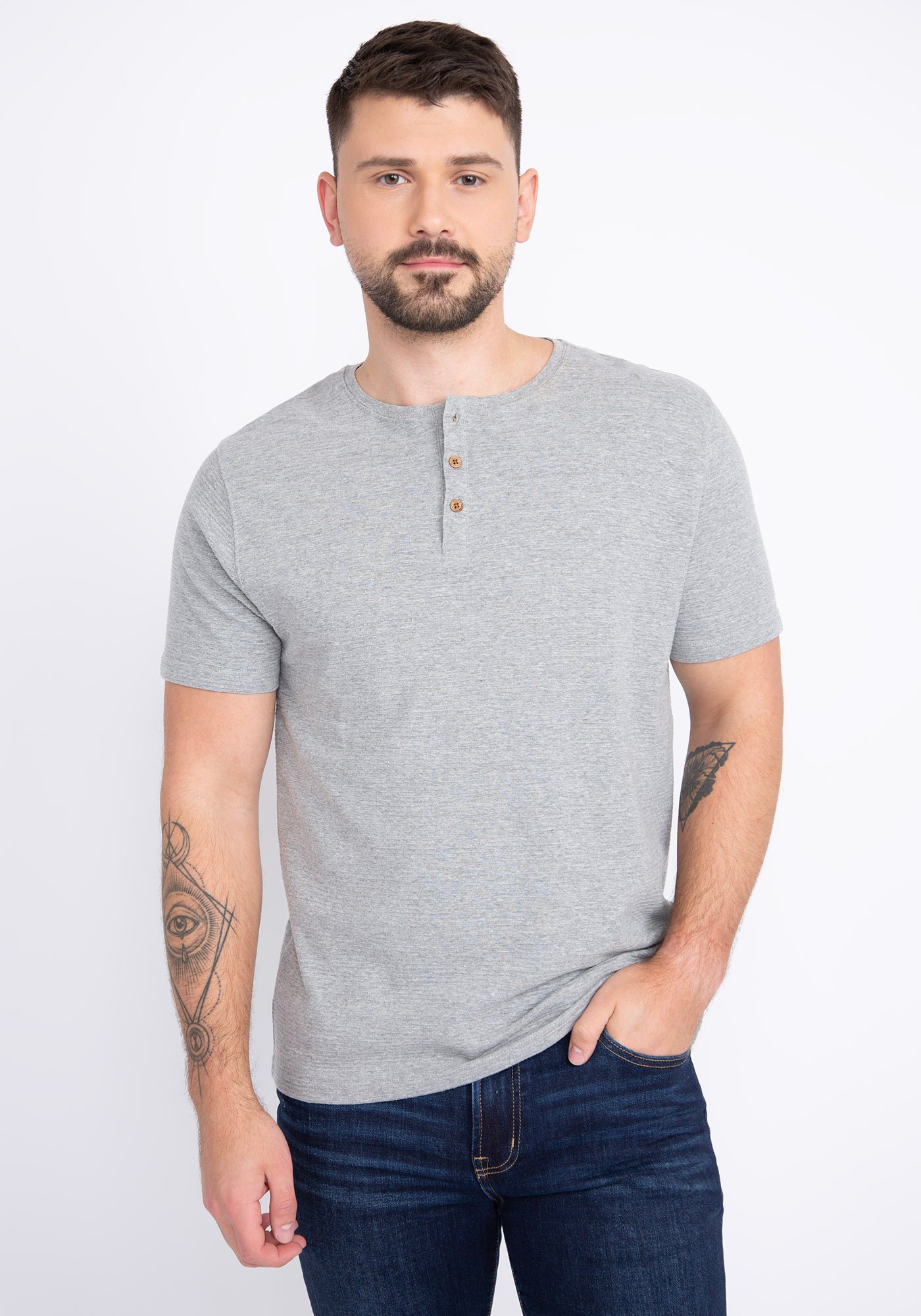 Men's Ottoman Henley Tee