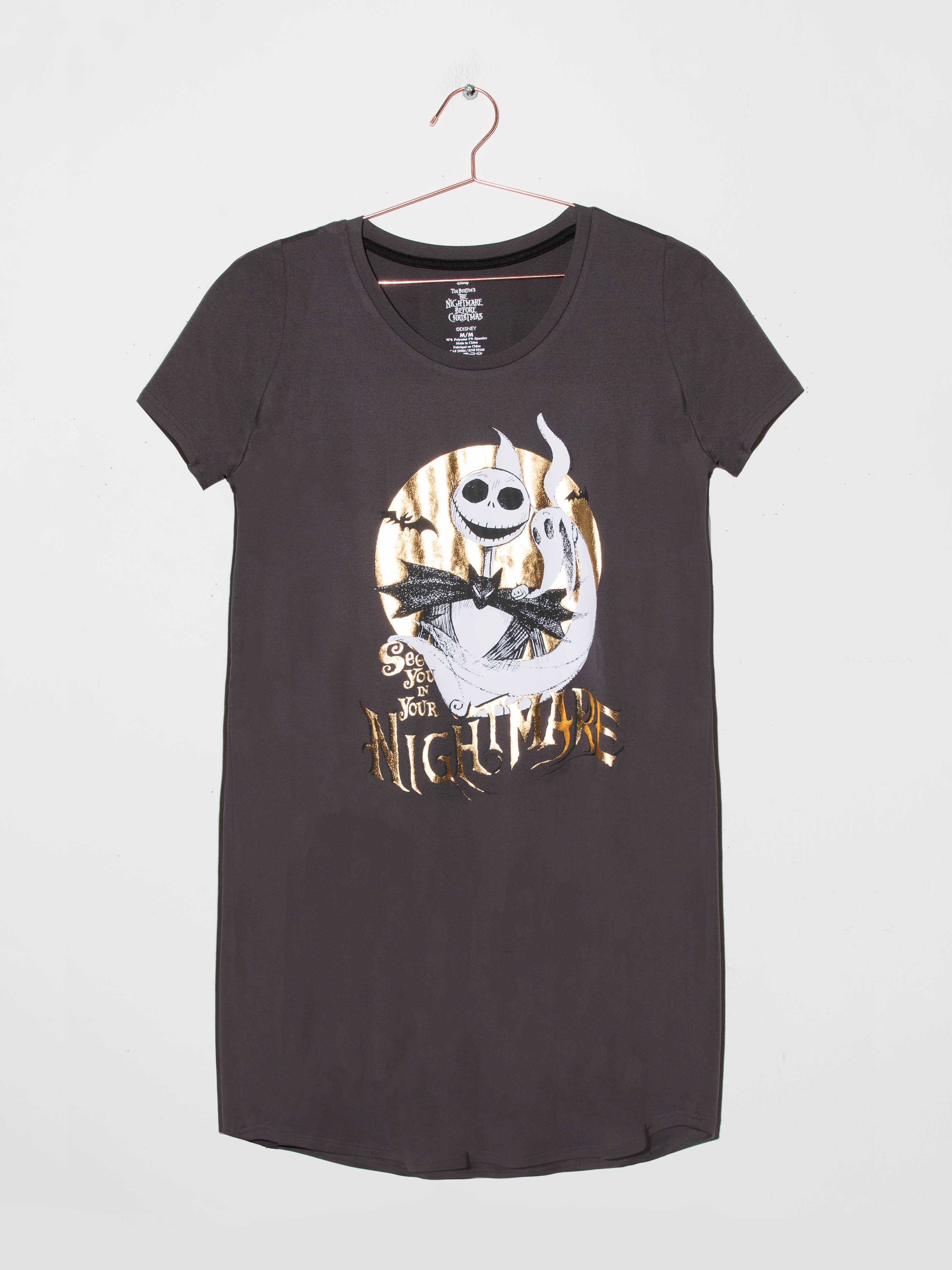 Women's Nightmare Before Christmas Sleep Shirt