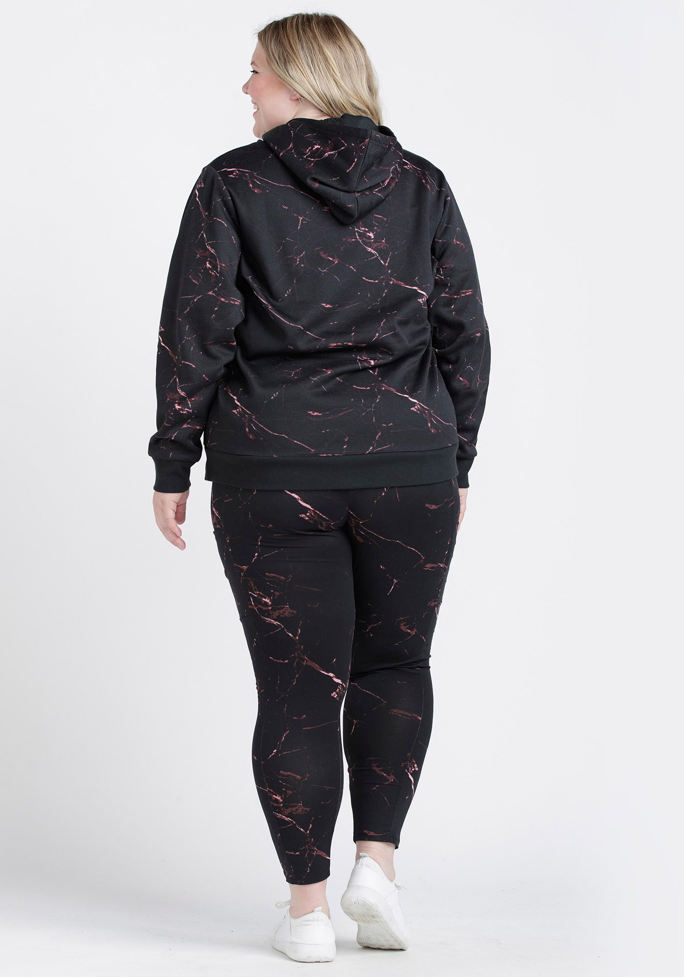 Women's Splatter Print Hoodie