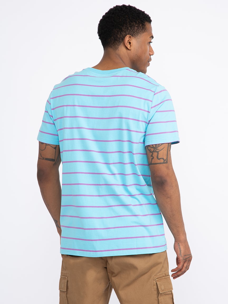 Men's Stripe Crew Neck Tee