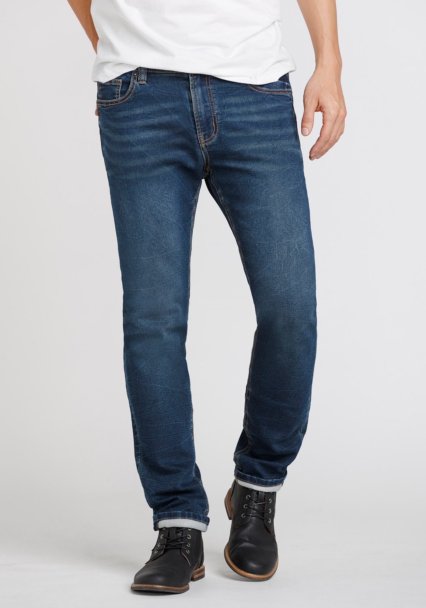 Men's Dark Wash Skinny Jean