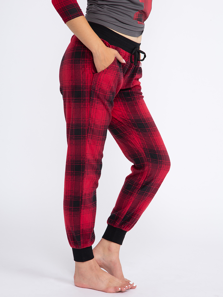 Women's Plaid Sleep Jogger