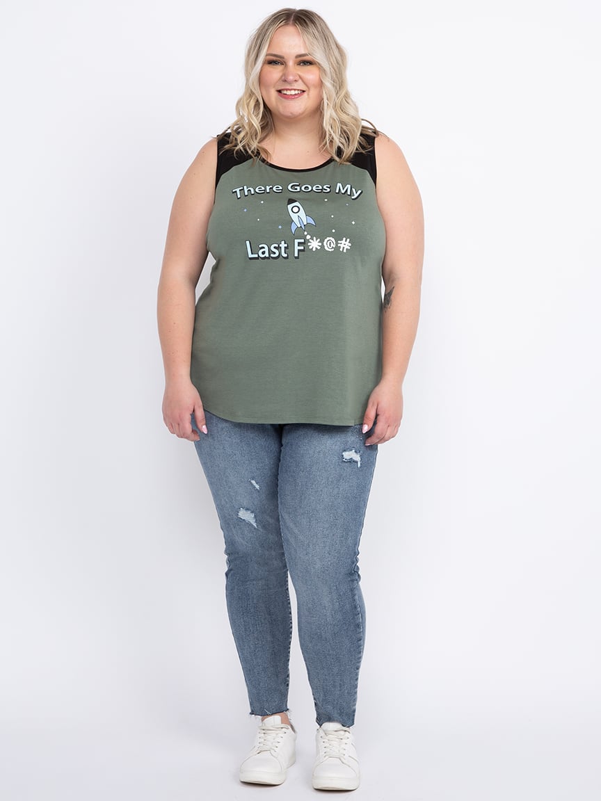 Women's Last F Baseball Tank