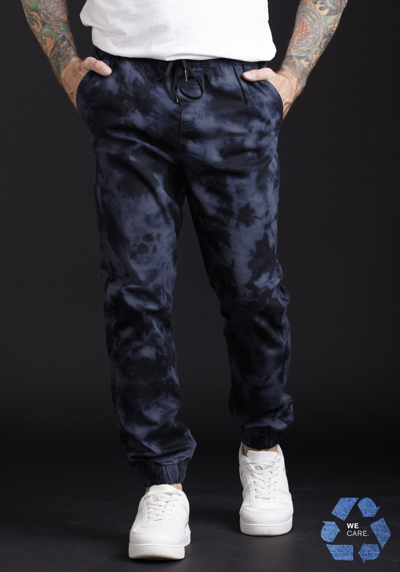 Men's Tie-Dye Twill Jogger