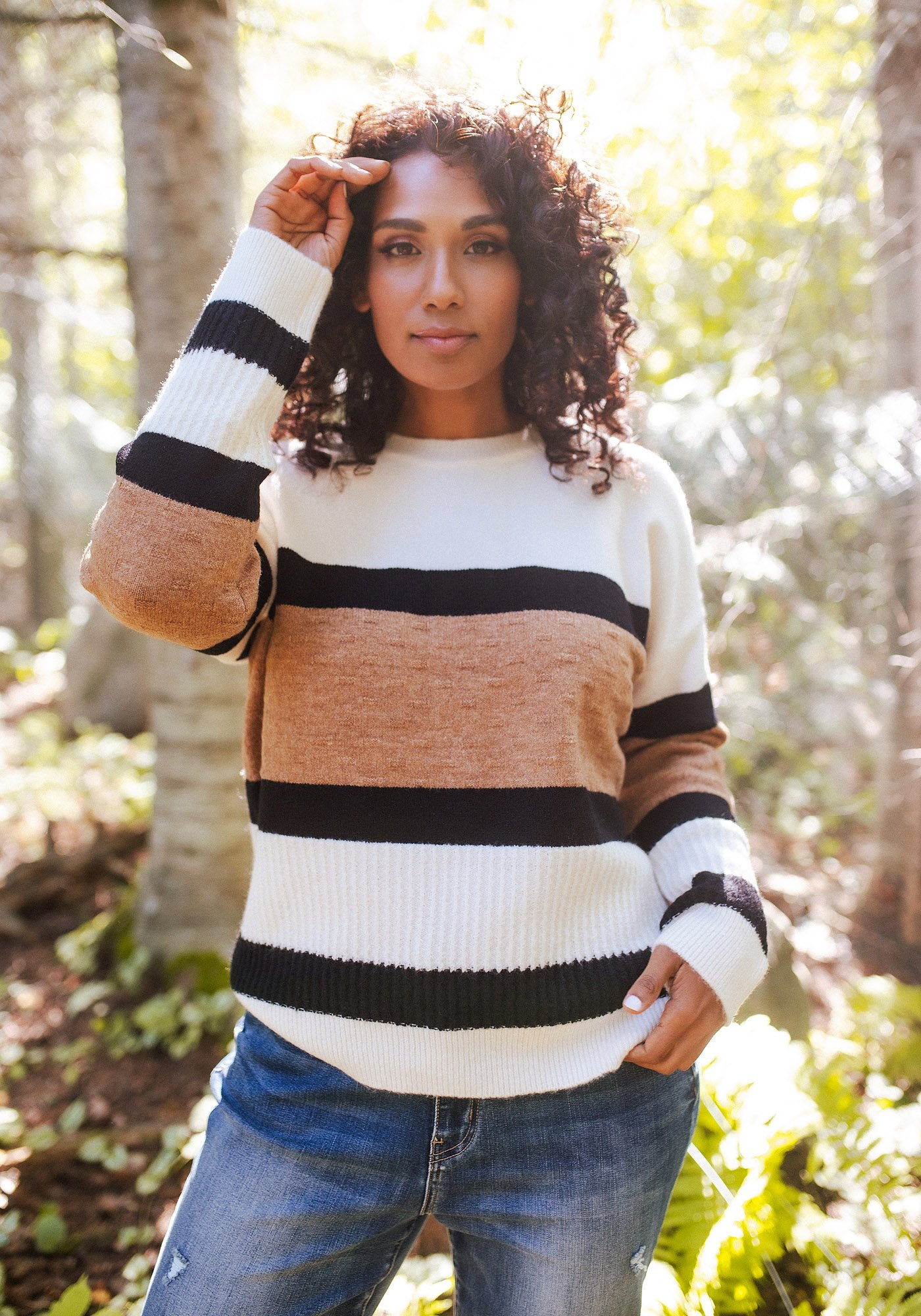 Women's Stripe Sweater