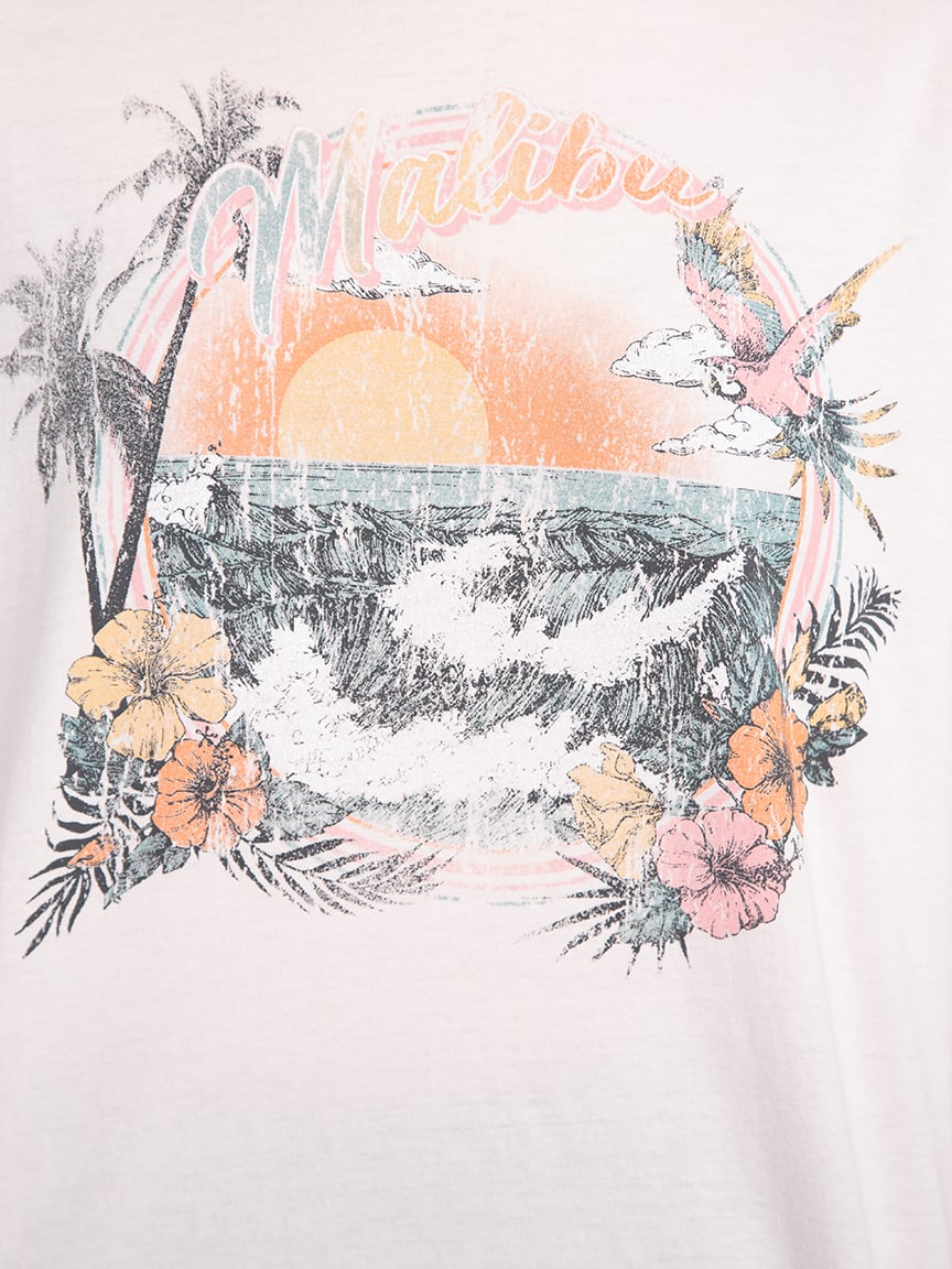 Women's Tropical Oversized Tee