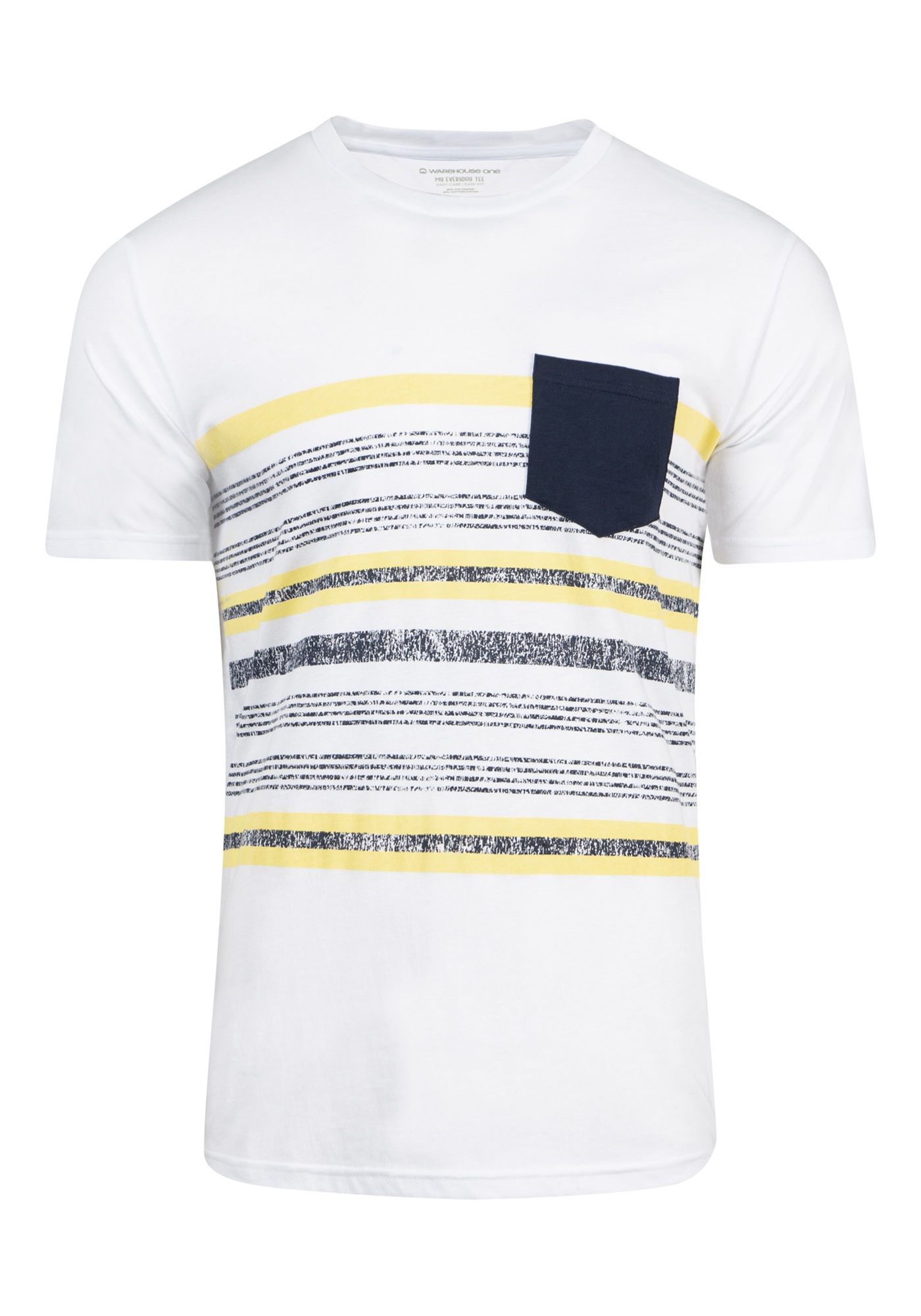 Men's Everyday Striped Pocket Tee