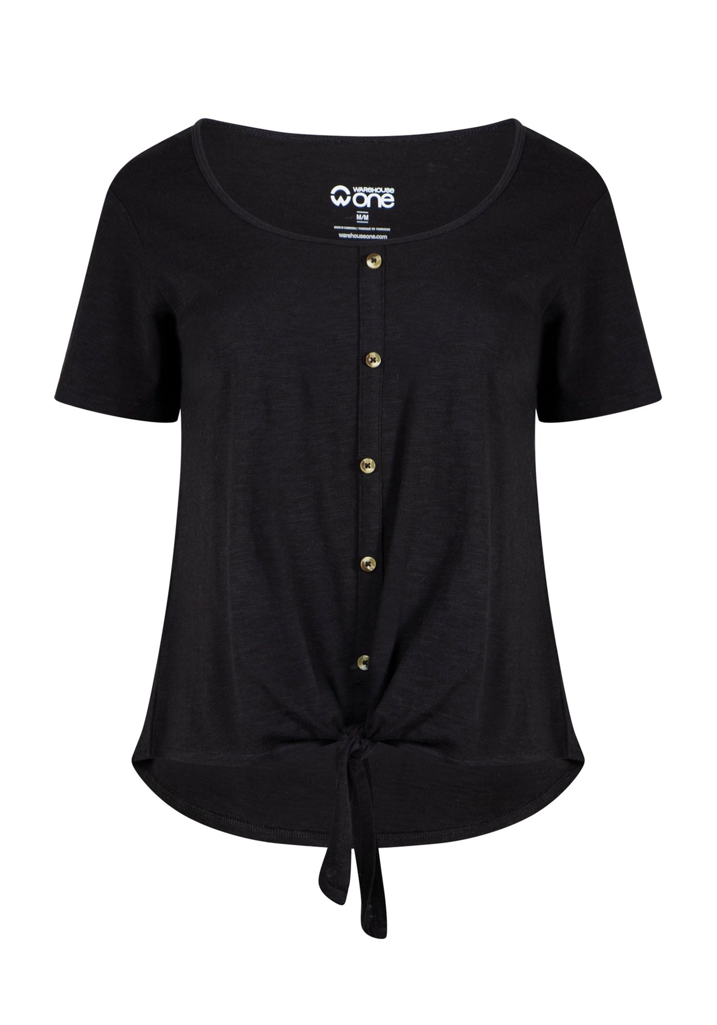 Women's Tie Front Tee