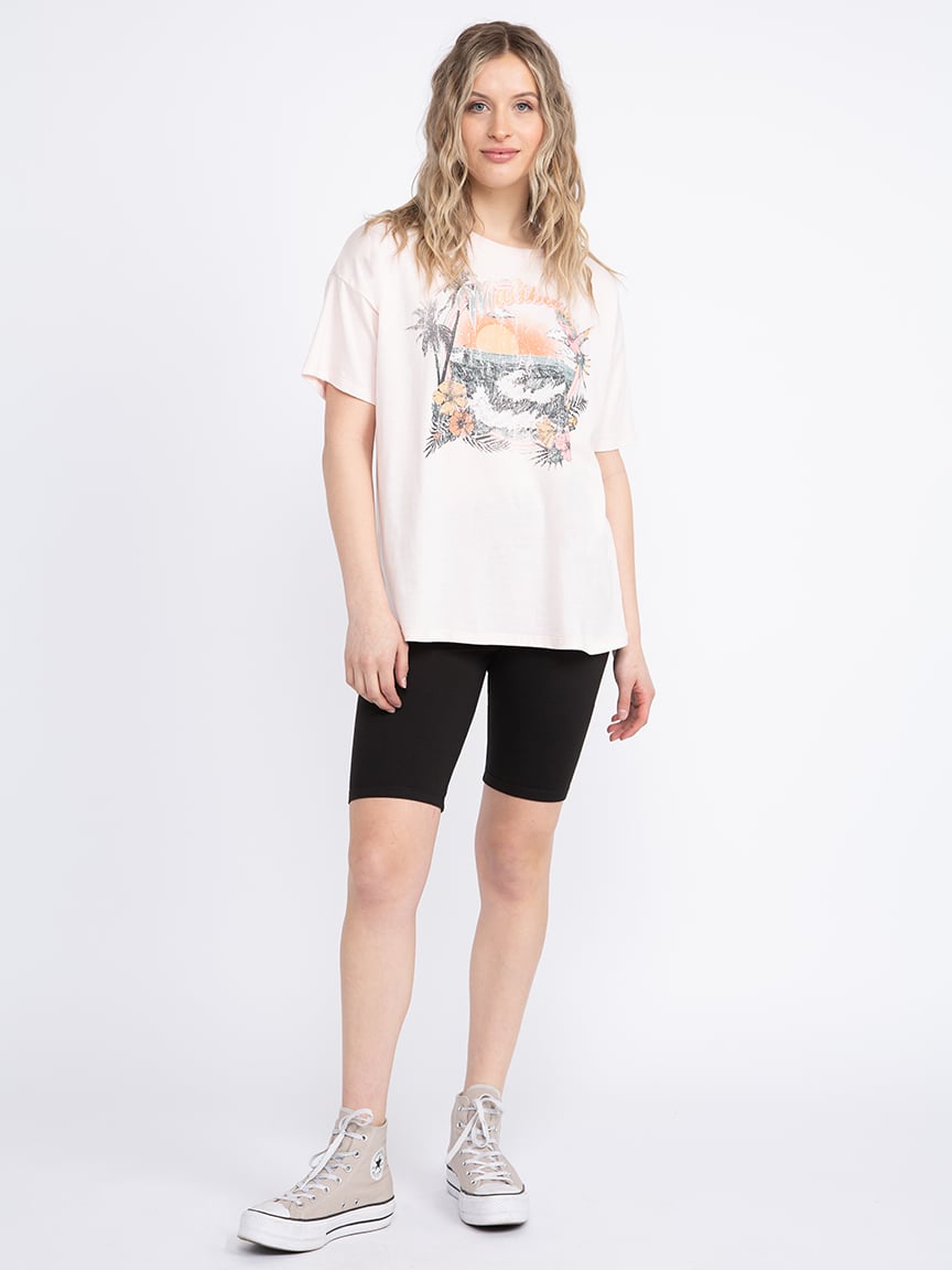 Women's Tropical Oversized Tee