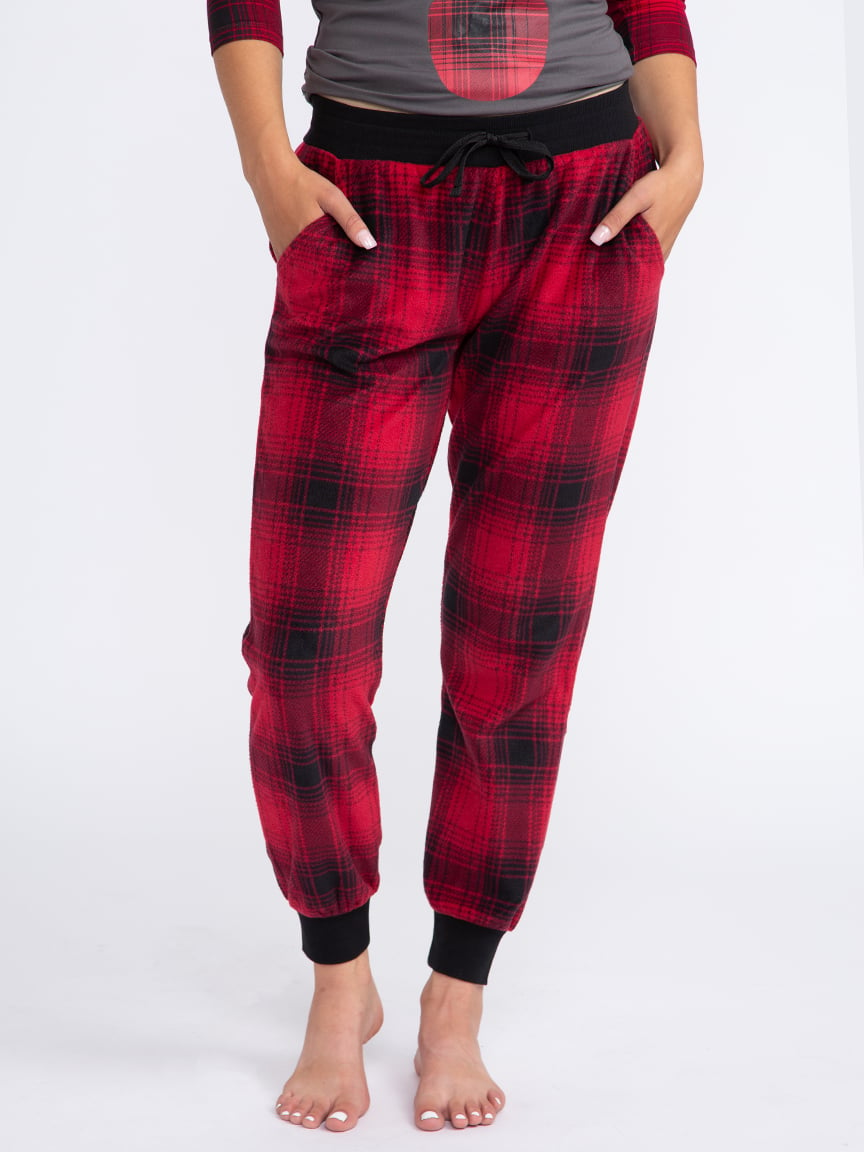 Women's Plaid Sleep Jogger