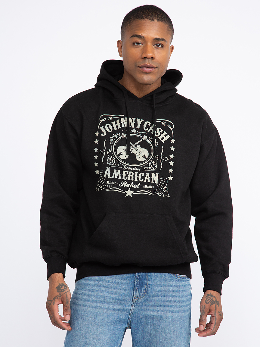 Men's Johnny Cash American Rebel Hoodie