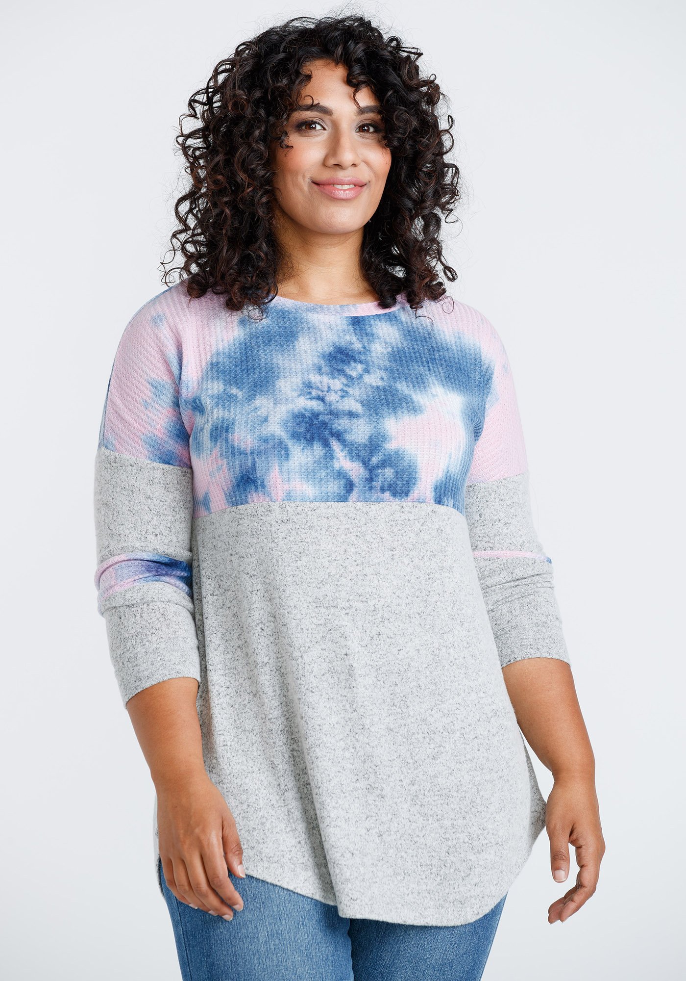 Women's Tie Dye Tunic Top