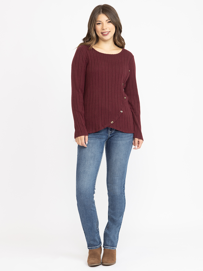 Women's Textured Rib Top