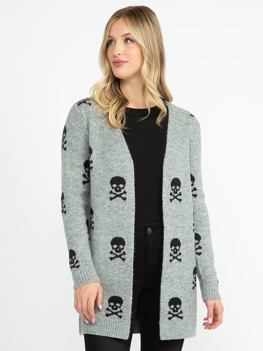 Women's Skull Cardigan