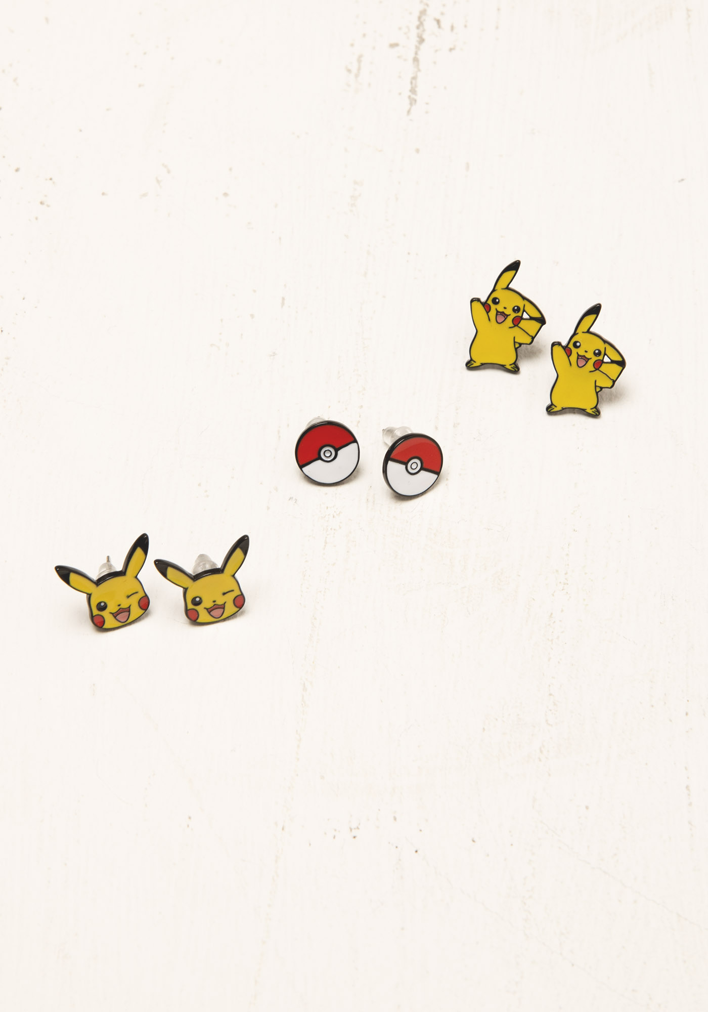 Pokemon Earring 3 Pack