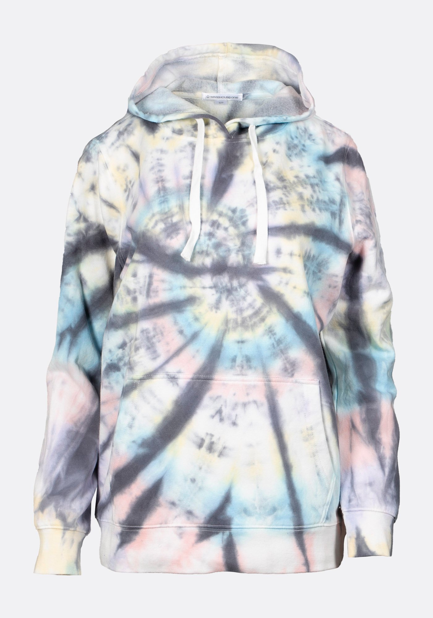 Women's Pastel Tie Dye Hoodie