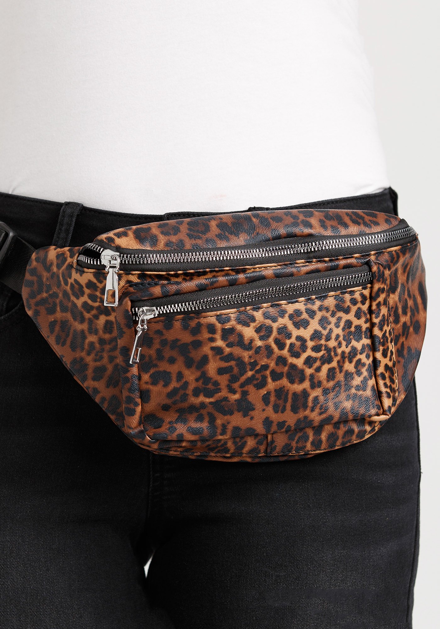 Animal Print PU Belt