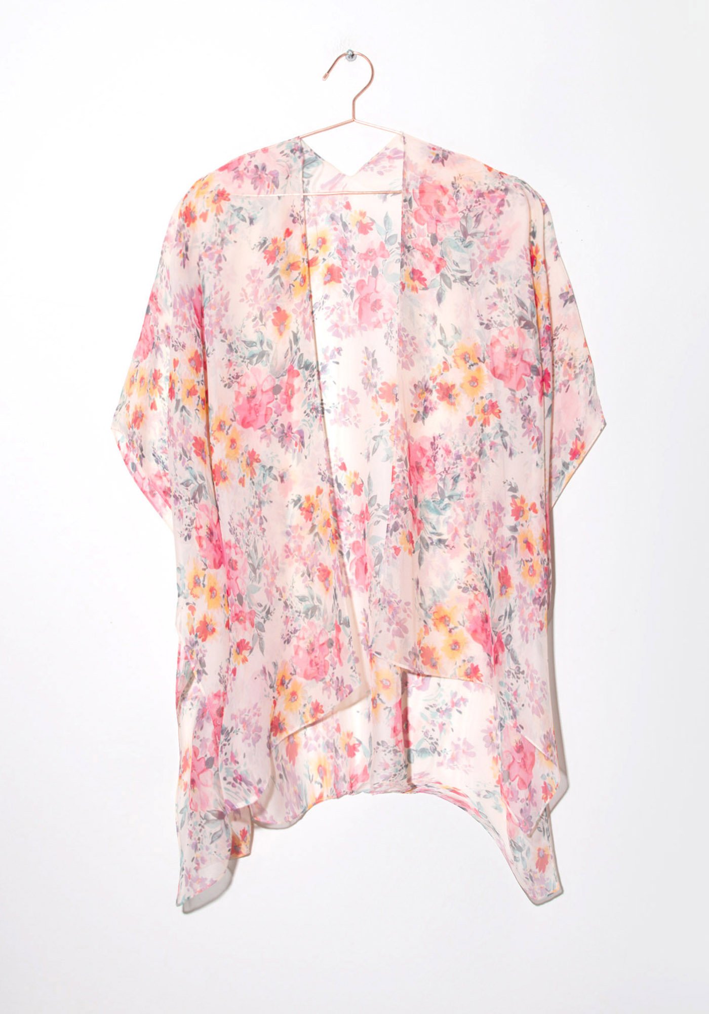 Women's Bright Floral Wrap