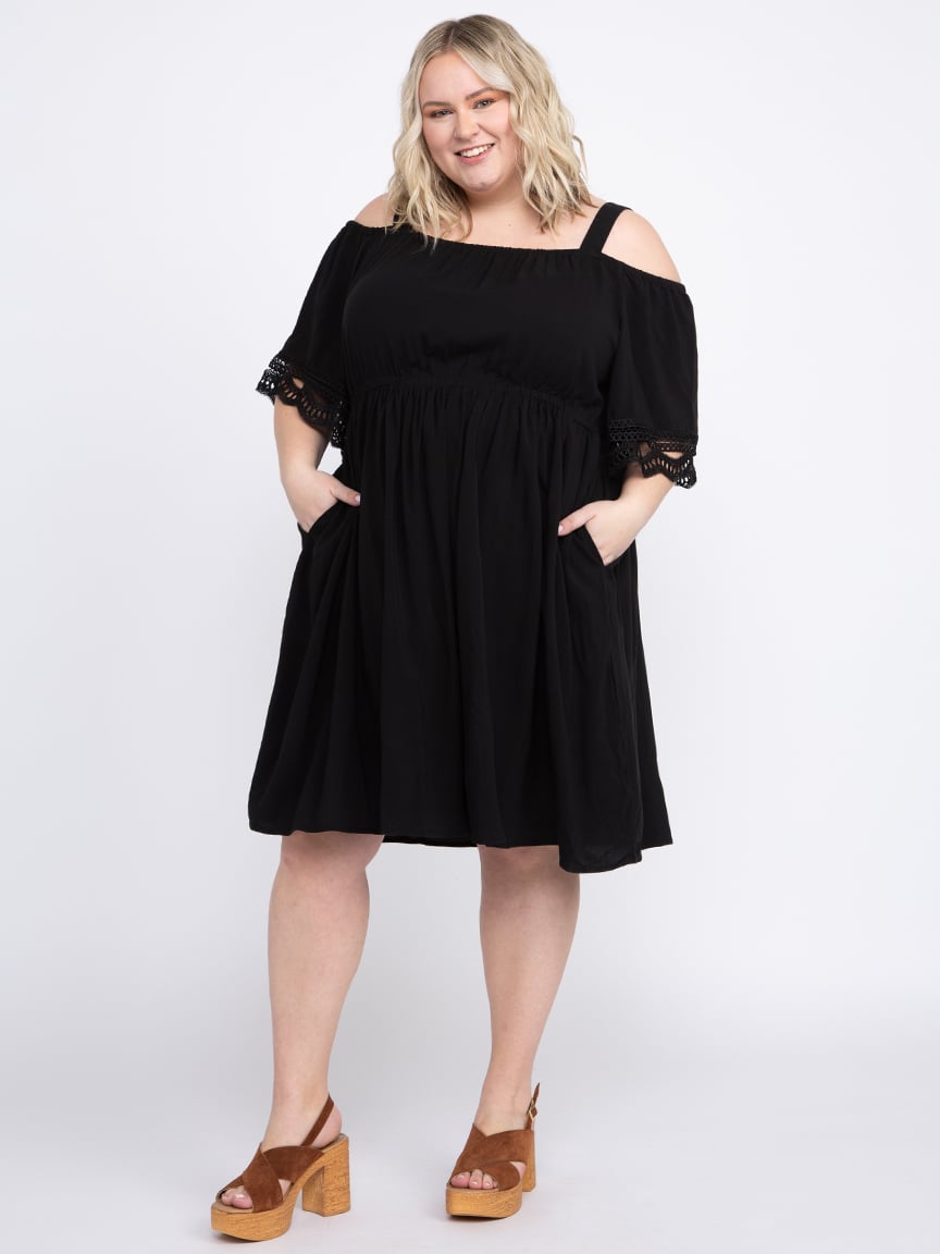 Women's Cold Shoulder Dress